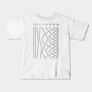 Fibonacci Sequence Kids T-Shirt